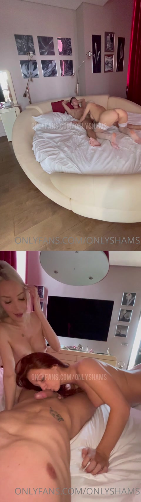 OnlyFans (2024) Onlyshams Hotel Threesome Sex Tape
