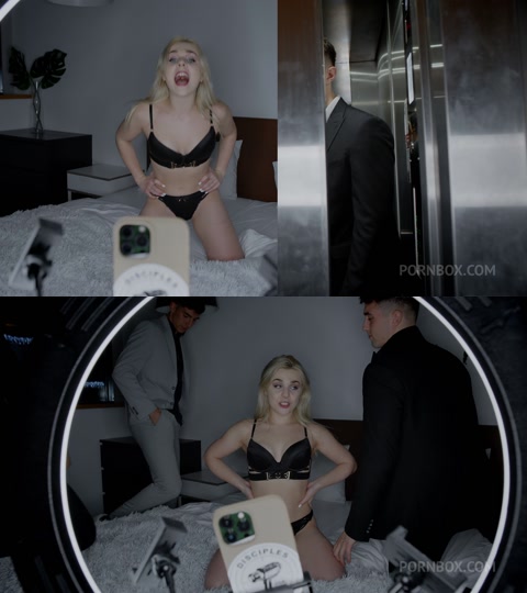PornBox (2024) Ellie Shou Innocent Webcam Model Gangfucked And DP By 4 Fat Cocks